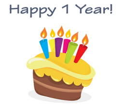 Image result for one year blogiversary